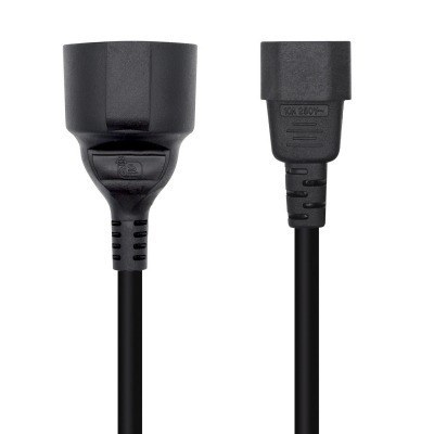 Aisens - Cable Alimentación 16A, C14/M A Cee7/H, 25Cm