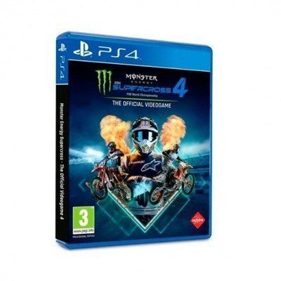 JUEGO SONY PS4 MONSTER ENERGY SUPERCROSS T.O.V 4 PARA PLAYS