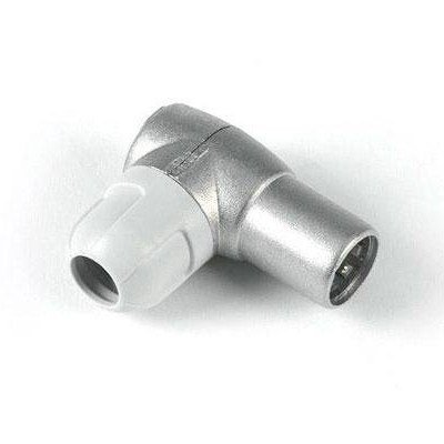 Conector Antena TV Macho Acodado Blindado TELEVES
