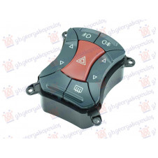 SWITCH ALARM/DOOR (WITH FOG LAMP & HEATED REAR WINDOW) (26pin)