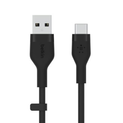 USB-A TO USB-C_SILICON 3M BLACK
