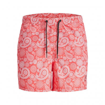 Bañador JACK & JONES BOBS SQUAD JPSTFIJI JJSWIM PAISLEY 12234512 ROSA Rosa