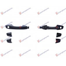 MANETA DE PUERTA DELANTERA/TRASERA EXTERIOR (CON/SIN CUBIERTA DE ORIFICIO PARA LLAVE)