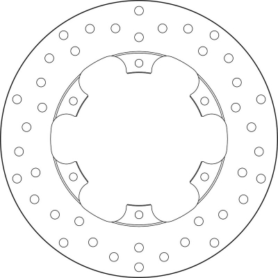 Disco de freno Brembo 68B407L5 68B407L5