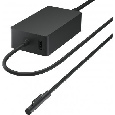 Surface 65W Power Supply Portátil, Tableta Negro Corriente alterna Interior
