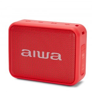 ALTAVOZ AIWA BS200RD 6W Bluetooth TWS FM USB IPX6 rojo