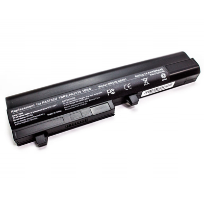 Batería compatible para portátil TOSHIBA Satellite Mini nb200 / nb205 negra