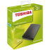 Disco Duro Externo Toshiba 2Tb Canvio Basics - 2.5/6.35Cm - Usb 3.0 - Max Transferencia 5Gbps - Alimentación Usb - Negro