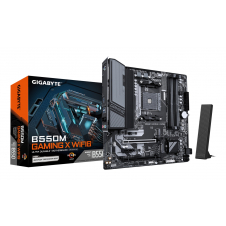 GIGABYTE B550M GAMING X WIFI6 Placa base - Procesadores AMD Ryzen 5000, VRM de 5+3 fases, hasta 3200 MHz DDR4, 1x M.2 PCIe 4.0 + 1x M.2 PCIe 3.0, Wi-F