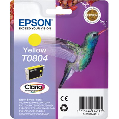 Hummingbird Cartucho T0804 amarillo