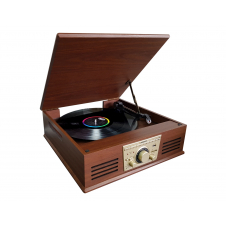 Sunstech PXR32 Tocadiscos de tracción directa Madera