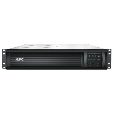 APC Smart-UPS 1500VA LCD RM - UPS (montaje en bastidor) - CA 230 V - 1000 vatios - 1500 VA - Ethernet, RS-232, USB - conectores de salida: 4 - 2U - negro - con APC UPS Network Management Card - para P