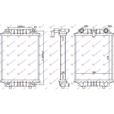 ADDITIONAL RADIATOR 3.0 TFSI MANUAL/AUTOMATIC (235x188x26) (NRF)