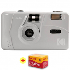 Kodak M35 Cámara Analógica 35 mm Marble Grey y carrete 36 fotos