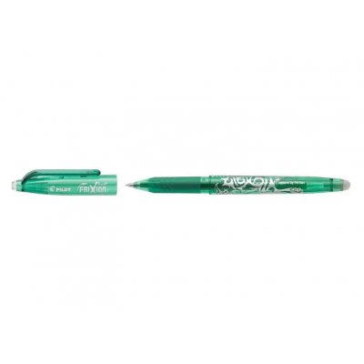 Pilot Frixion Ball Boligrafo de Gel Borrable - Punta de Bola 0.7mm - Trazo 0.4mm - Grip Ergonomico - Color Verde
