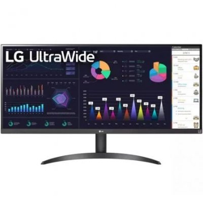Monitor Profesional Ultrapanorámico LG 34WQ500-B 34/ WFHD/ Negro