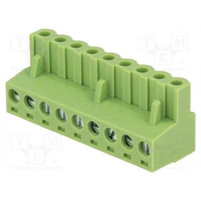 Regleta Conexion Hembra C.I. 9Pin paso 5,08mm