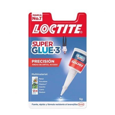 Pegamento en Tubo Loctite Super Glue-3 Precisión/ 5g