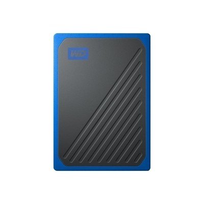 Disco duro externo hdd wd western digital 2tb my passport go ssd usb 3.0 cobalto