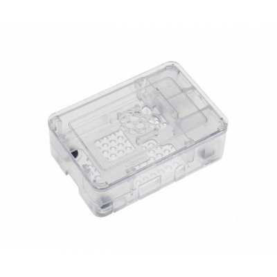 Caja para Raspberry Pi 3 Modelo B TRANSPARENTE ASM-1900036-02