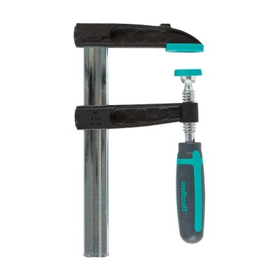 Sargento de tornillo 1 sz 80-150 80mm largo 3610000 wolfcraft