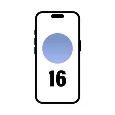 Smartphone Apple iPhone 16 512GB/ 6.1/ 5G/ Azul Ultramar
