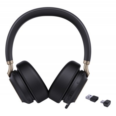 BH76 Plus Teams USB-C/A Auriculares Inalámbrico Diadema Llamadas/Música USB Type-C / USB Type-A Bluetooth Negro