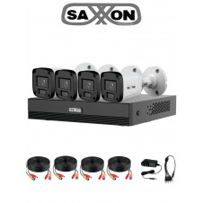 Kit de videovigilancia SAXXON KIT/XVR1E04-I/4-B20P-