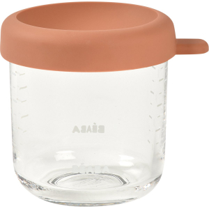 Tarro de Cristal Beaba 250 ml Terracotta