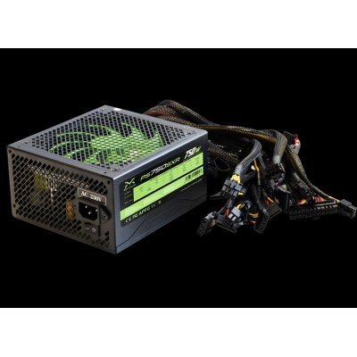 PS750SXR unidad de fuente de alimentación 750 W 20+4 pin ATX ATX Fruta del bosque, Verde