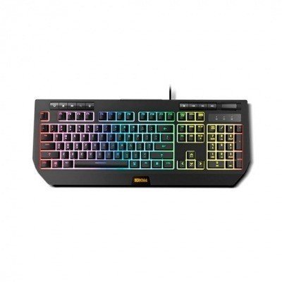 TECLADO KROM KUMA SEMI MECANICO GAMING NEGRO