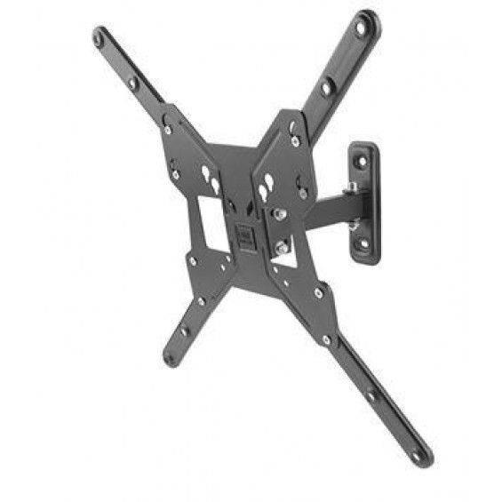 Soporte TV orientable de pared One For All WM2441, 13-65 pulgadas, hasta 30 kg, VESA hasta 400x400 mm, giro 90°, incl. 15°, negro