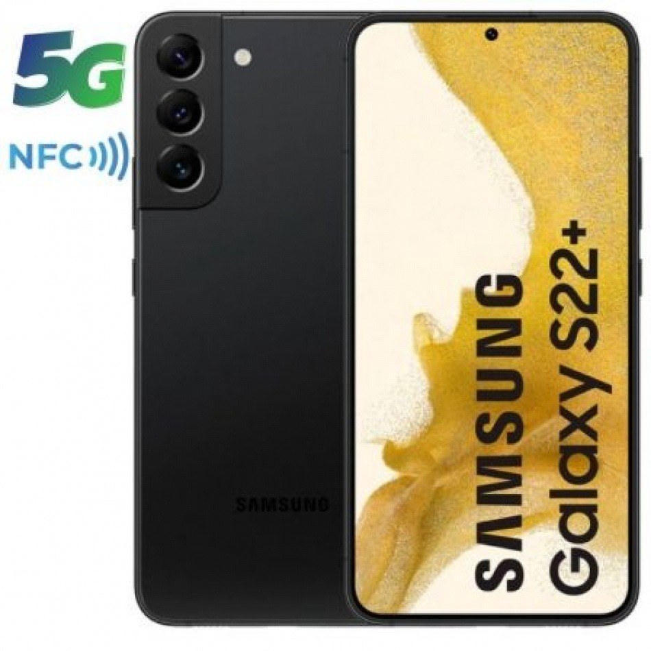 Smartphone Samsung Galaxy S22 Plus 8GB/ 128GB/ 6.6/ 5G/ Negro V2