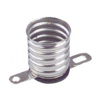 Portalamparas E10 de laton