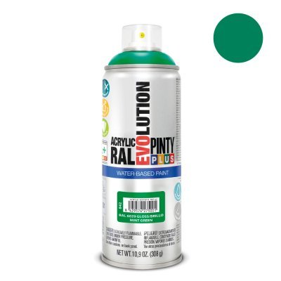 Pintura en spray pintyplus evolution water-based 520 cc ral 6029 verde menta