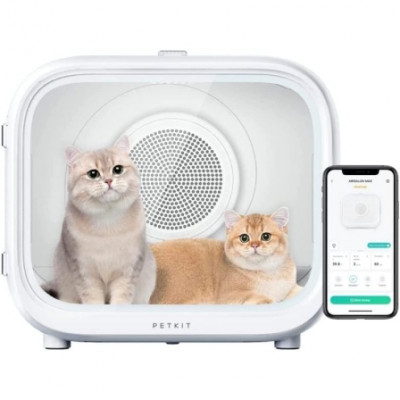 Cabina de secado Automático para Mascotas PetKit Airsalon Max/ 60L/ Control desde APP