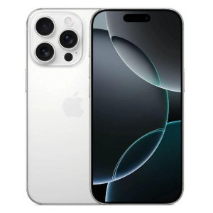 Teléfono móvil Apple iPhone 16 Pro 128GB, titanio blanco