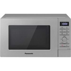Microondas de superficie Panasonic NN-J19KSMEPG, 20 litros, 800W, Grill 1000W, plata
