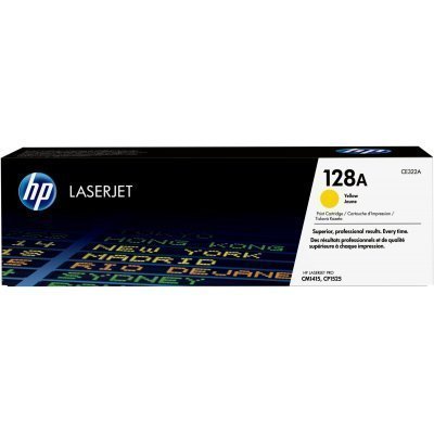 HP CE322A Amarillo Cartucho de Toner Original - 128A
