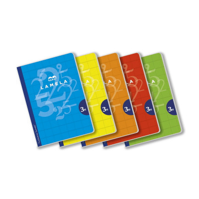 LAMELA LIBRETA 50h A4 CDV. 3 PACK 5