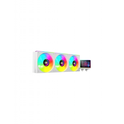 Mars Gaming ML-VISIONII360 Kit de Refrigeracion Liquida - Potencia 600W - Pantalla IPS 2.8 - Iluminacion ARGB - Bomba Opti-Chamber - Color Blanco