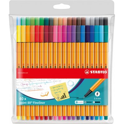 Fineliner point 88 Estuche de 40