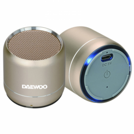 ALTAVOZ Daewoo DBT-212 5W Bluetooth GOLD-DUO