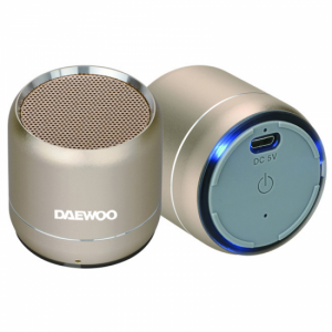 ALTAVOZ Daewoo DBT-212 5W Bluetooth GOLD-DUO