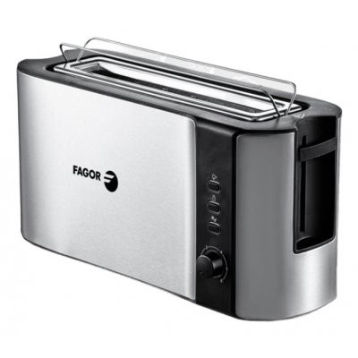 Bigtoast Steel 6 2 rebanada(s) 1000 W Negro, Acero inoxidable