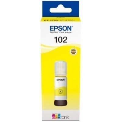 Epson 102 Amarillo - Botella de Tinta Original C13T03R440