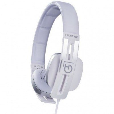 Auriculares Hiditec Wave White/ con Micrófono/ Jack 3.5/ Blancos