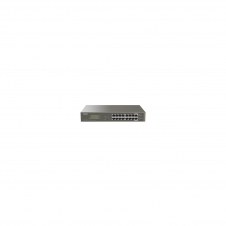 SWITCH TENDA TEG1116P-16-150W 16 PUERTOS POE PLATA TEG1116P-16-150W