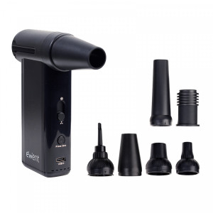 EWENT EW5681 Pistola Aire Comprimido, bomba de vacio, inflador 8 Vel. 130000 RPM