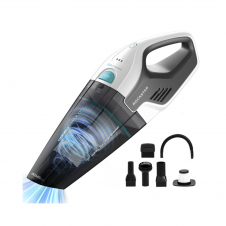 Cecotec Conga Rockstar aspiradora de mano Gris, Blanco Sin bolsa